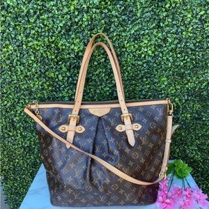LOUIS VUITTON PALERMO TOTE GM MONOGRAM CANVAS- 100% AUTHENTIC